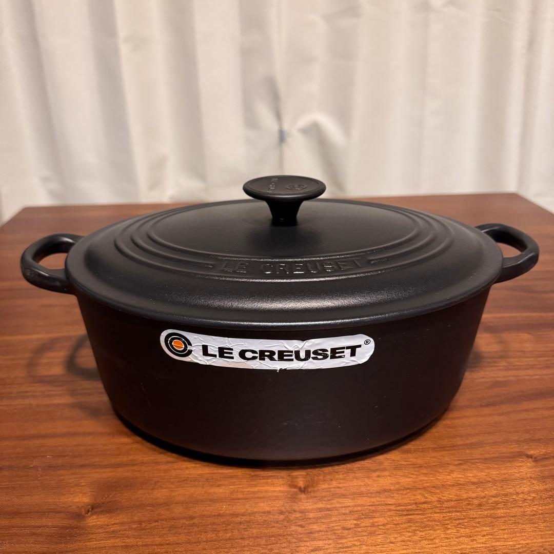 LE CREUSET ル・クルーゼ ココット オーバル 27cm・18cm