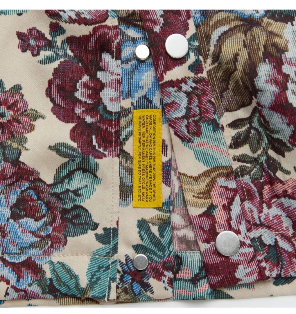 極美品FAT 総柄、花柄カーディガン BLOSSOGAN サイズFAT(XL)