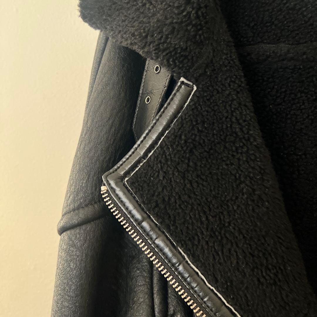 MM6 Maison Margiela フェイクレザージャケット