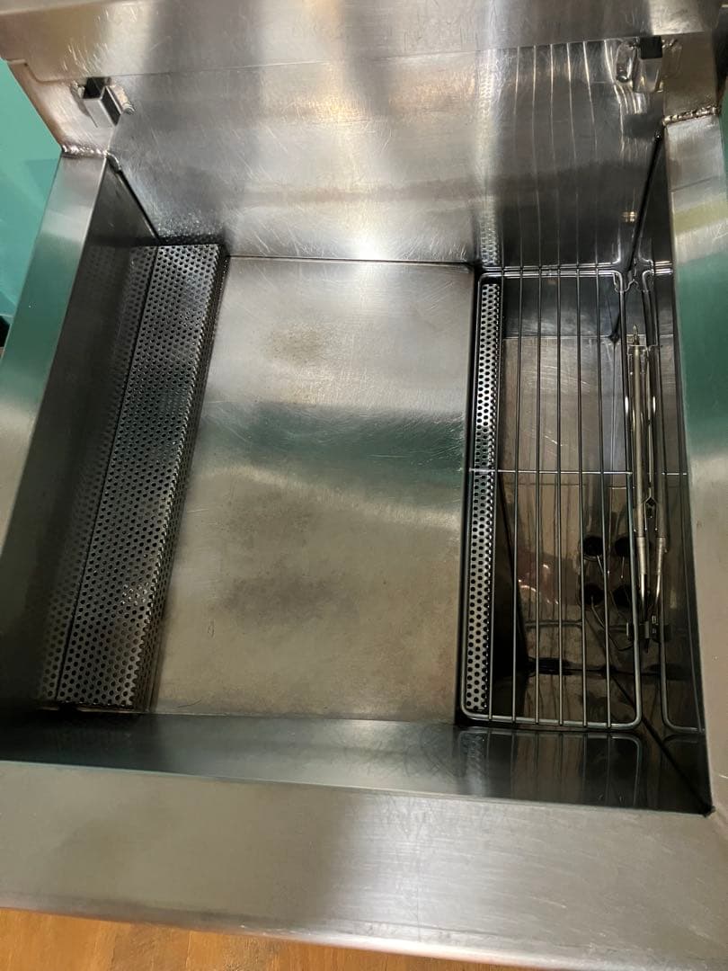 Maruzen ガスフライヤーh ステンレス製 卓上　都市ガス　マルゼン