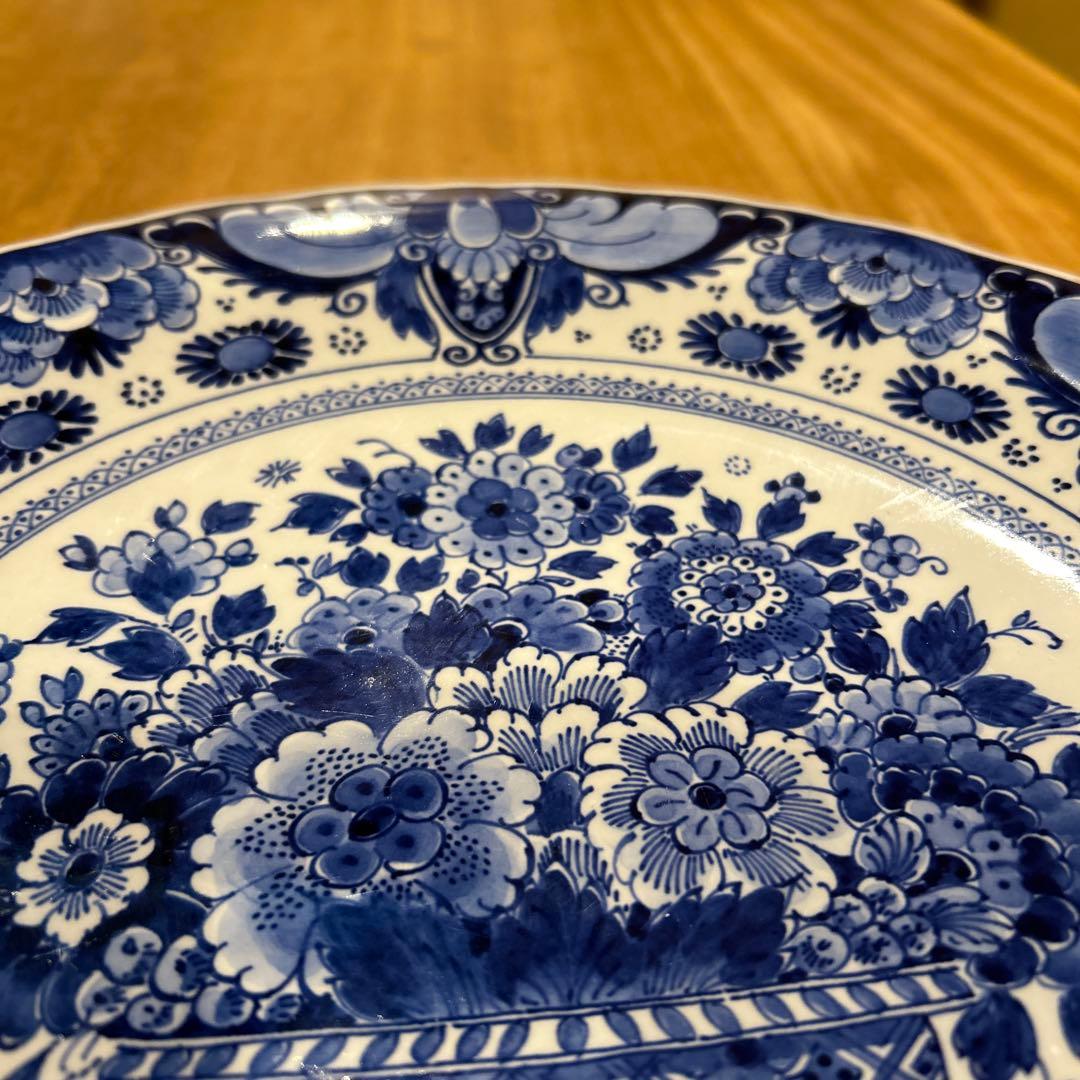 ロイヤルデルフト　絵皿　プレート