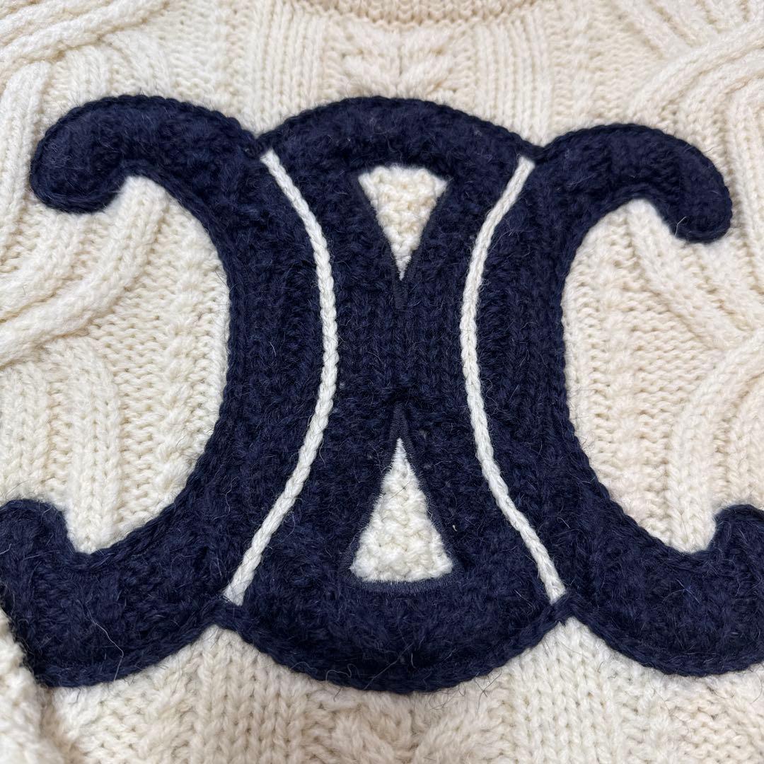 CELINE セリーヌ セーター レディース トリオンフ ニット ウール