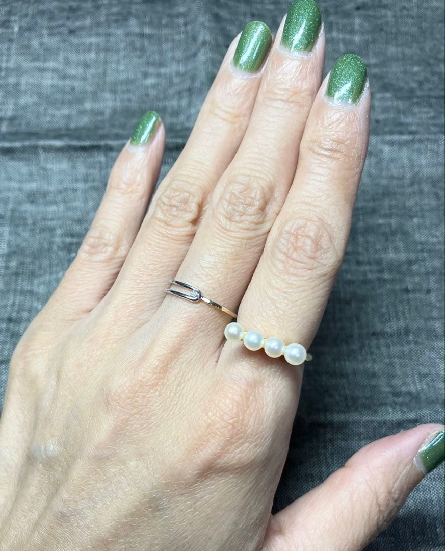 極美品 本真珠リング（CHARLOTTE LEBECK/シャーロットレベック）