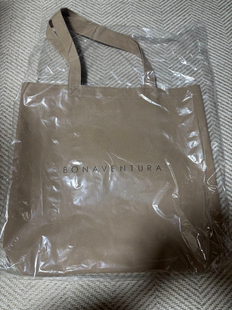 BONAVENTURA イージーキャンバストートバッグ ラージ　グレージュ