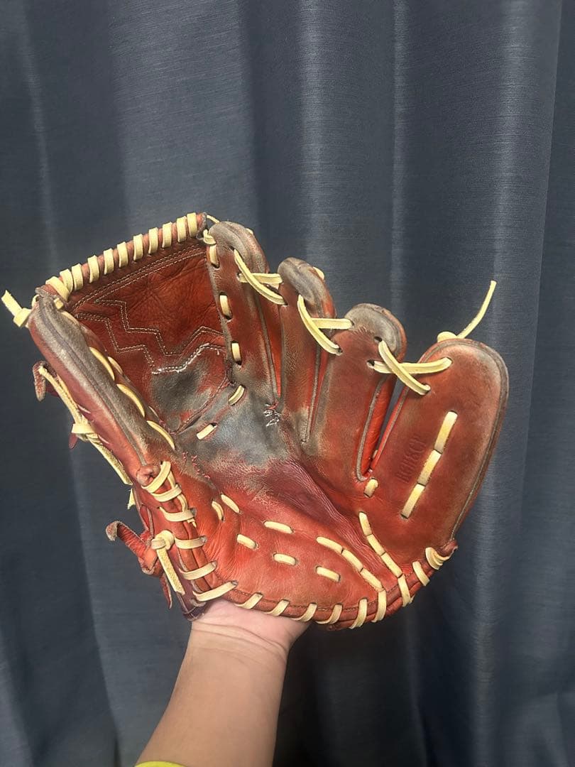 アシックス 硬式 投手用グローブ 良型