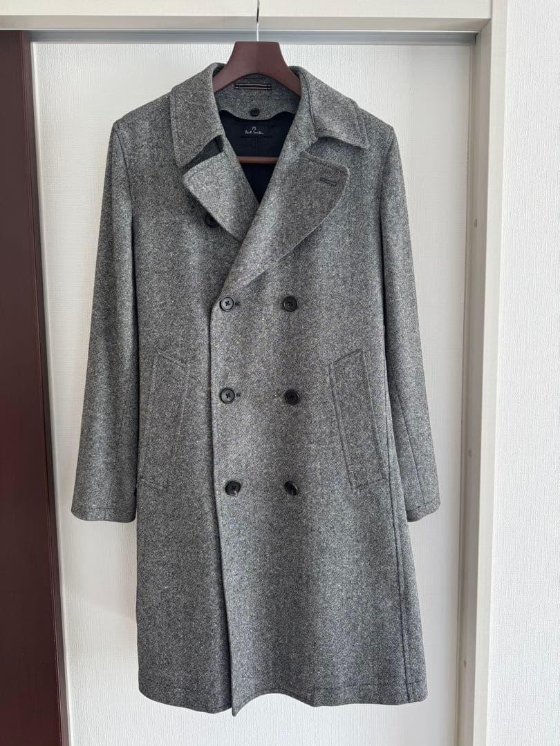 【送料無料】PS ポールスミス カシミヤ混 トレンチコート ライナー付