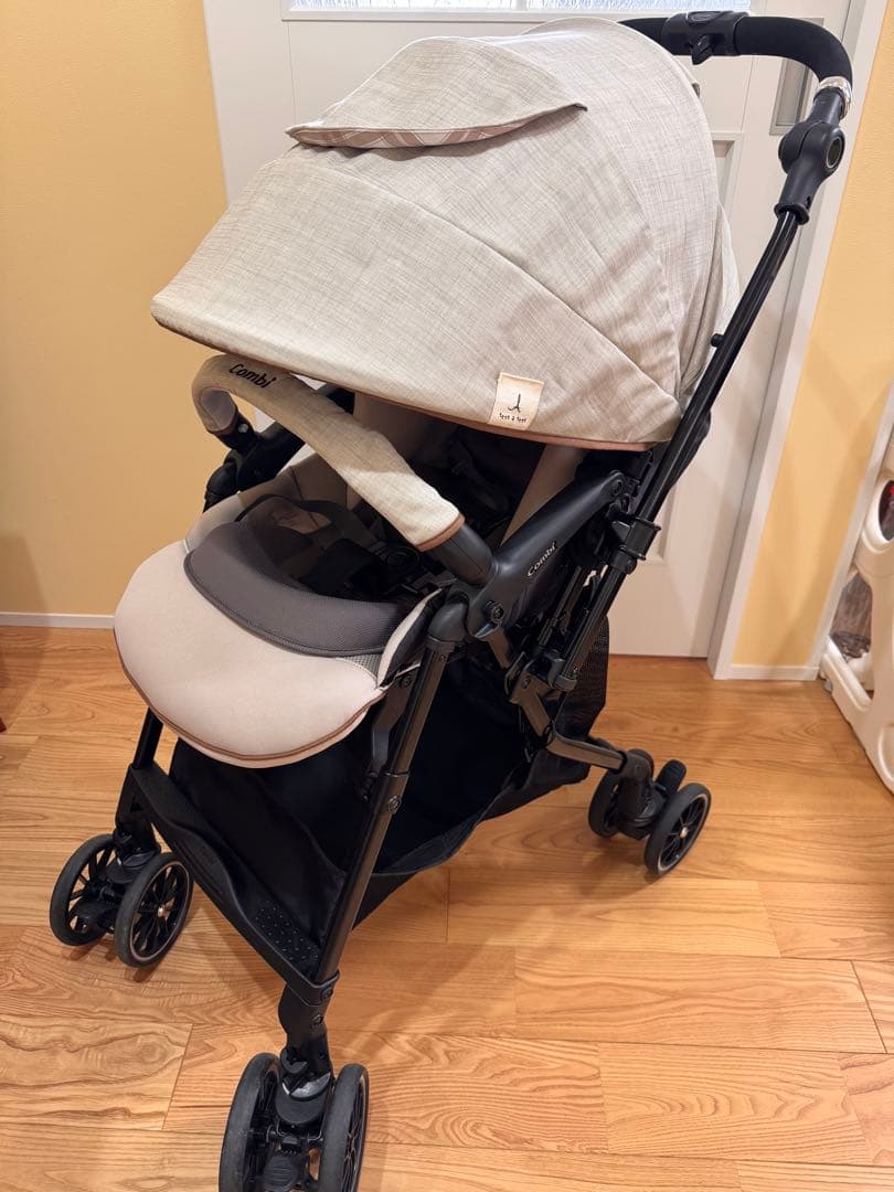 ベビーカー　スゴカルα4キャス　compactエッグショック　テータテート