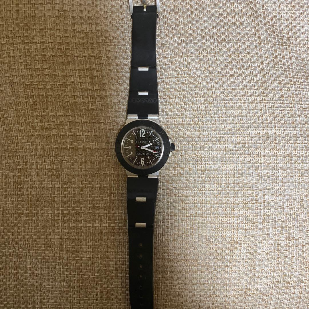 BVLGARI ラバーベルト アナログ時計