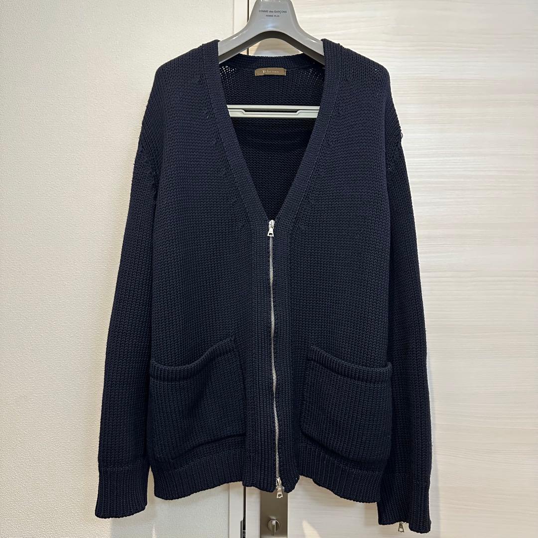 Y's for men 90s ジップカーディガン Yohji Yamamoto