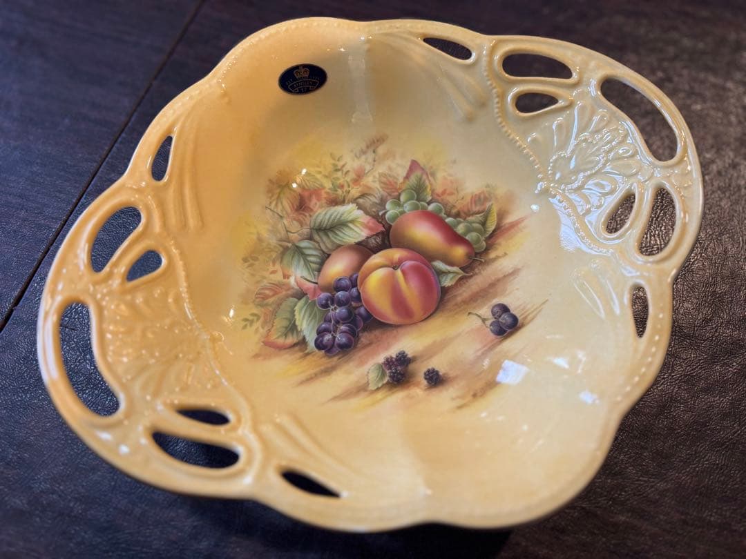 Aynsley フルーツモチーフ 皿