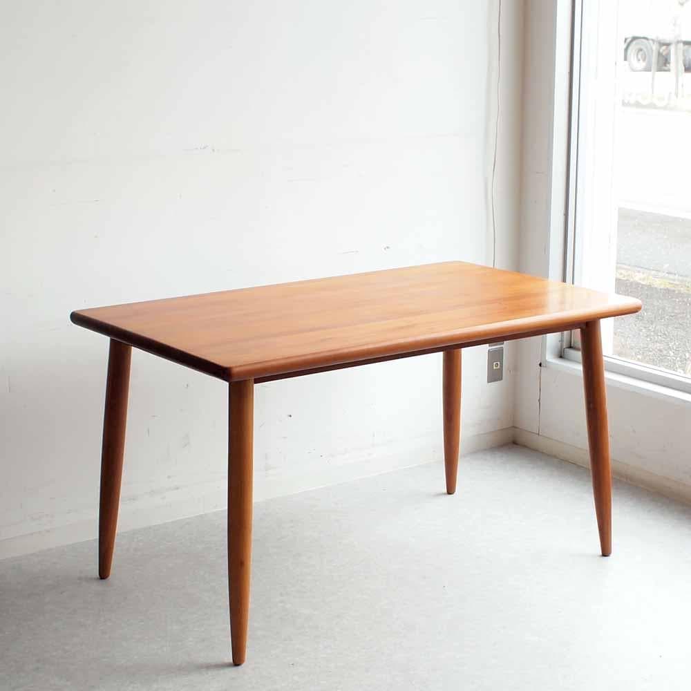 スキャンティーク チーク材 ダイニングテーブル 135cm ZR24390