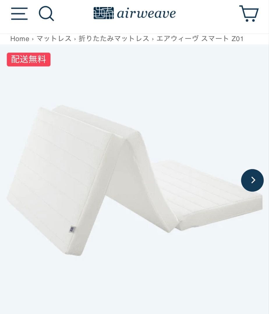 エアウィーヴ スマート Z01 セミダブル