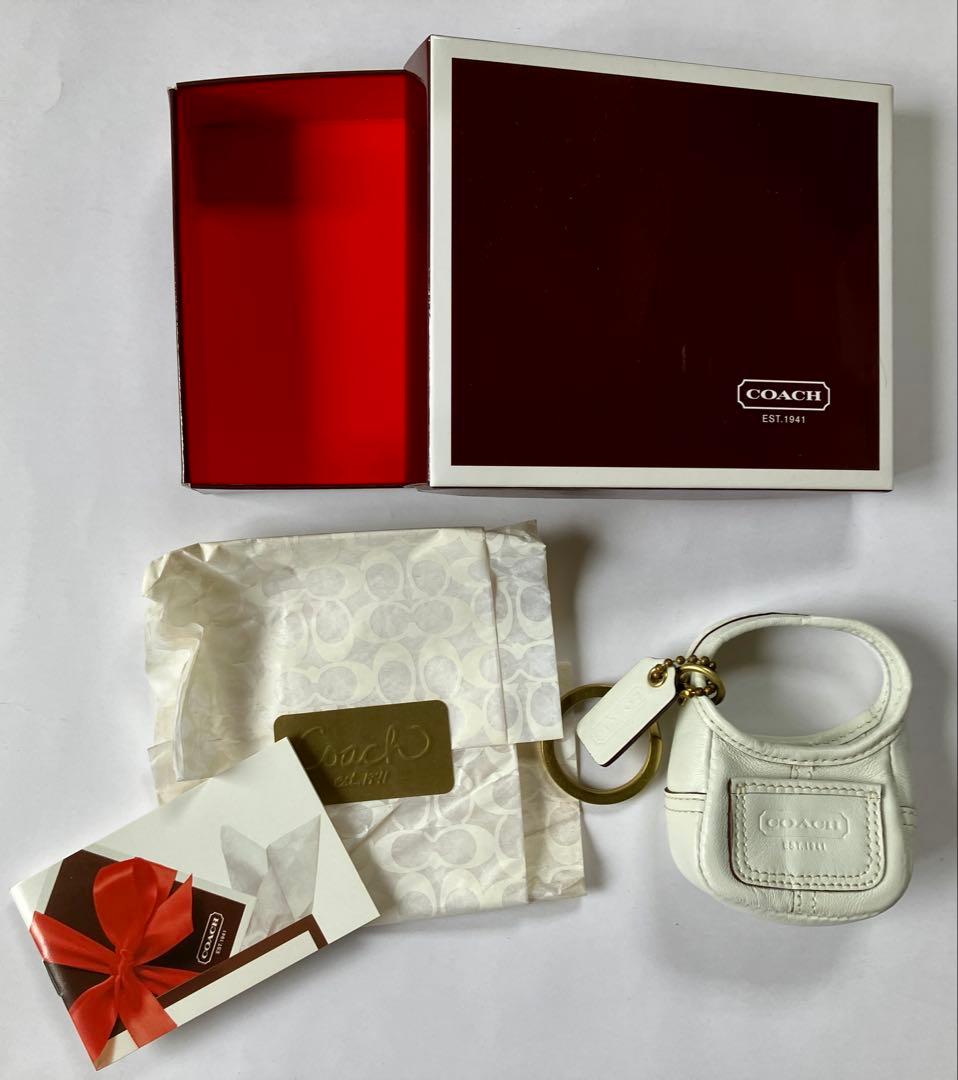 コーチ COACH ミニバッグ　レザー キーホルダー