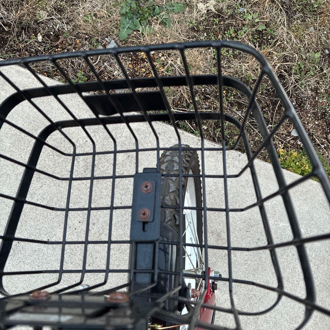 JEEP子供用自転車　18インチ　赤　直接引き取り