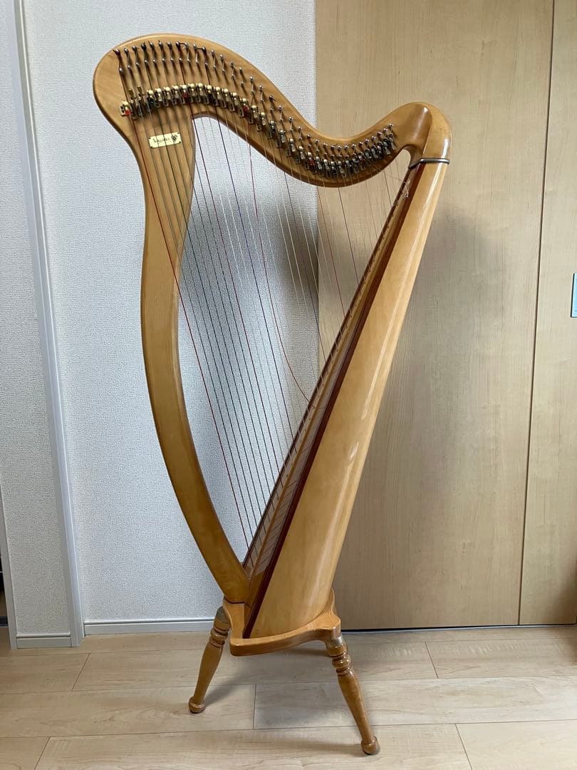 ハープ　青山(AOYAMA)ハープ130D　34弦