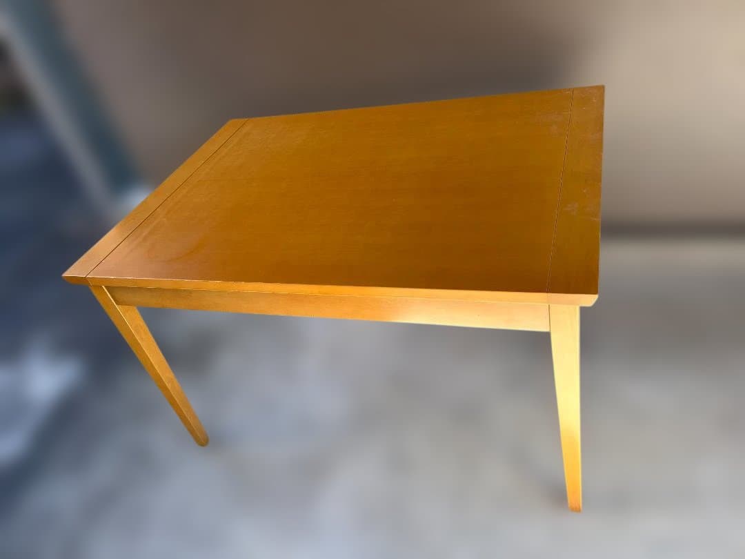 ひよはな 木製伸縮式ダイニングテーブル、チェア４脚セット