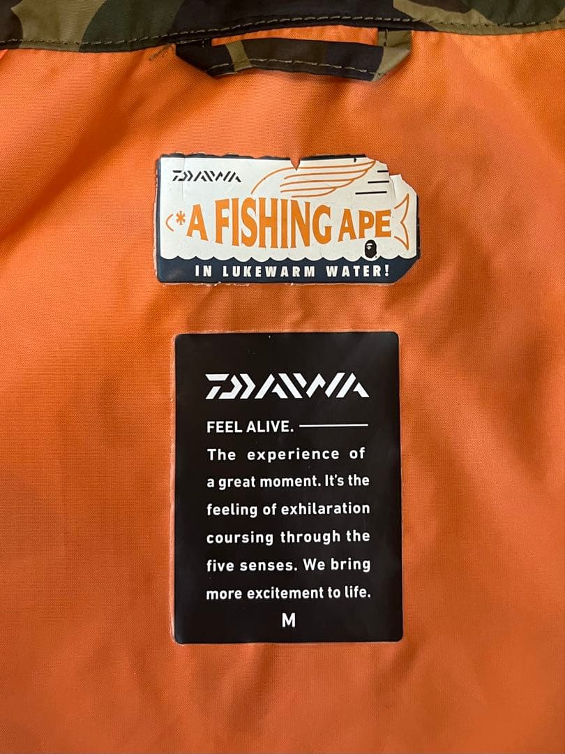 【ねぎぼうず】DAIWA × A BATHING APE fishing