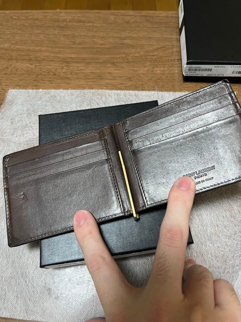 サンローラン マネークリップ フラグメントケース