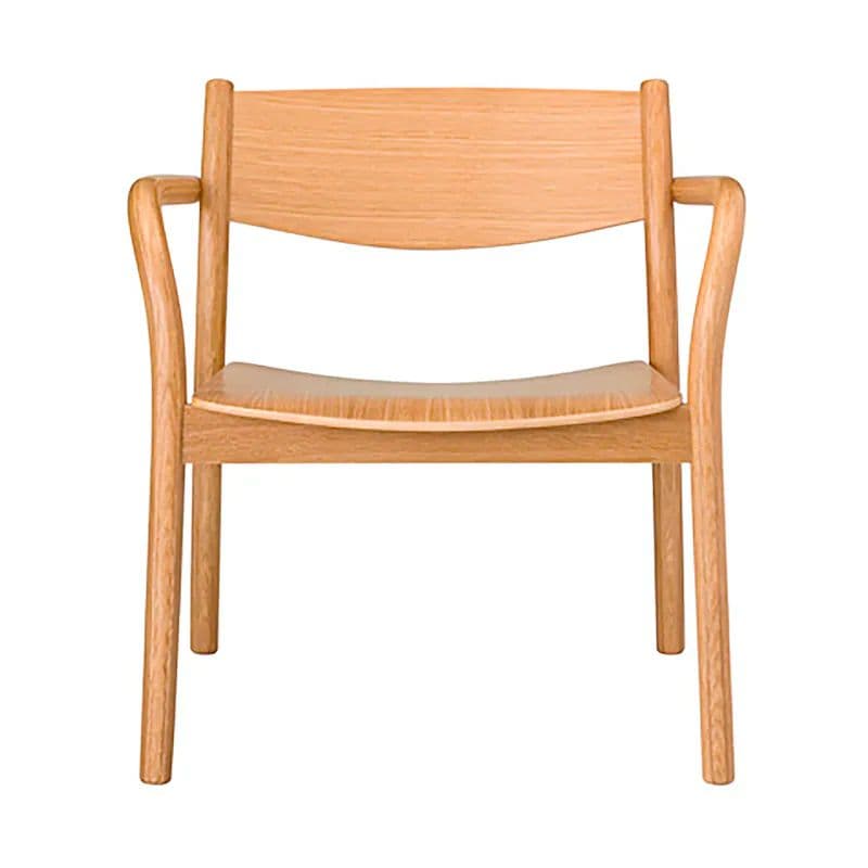無印良品 オーク材 ラウンジアームチェア