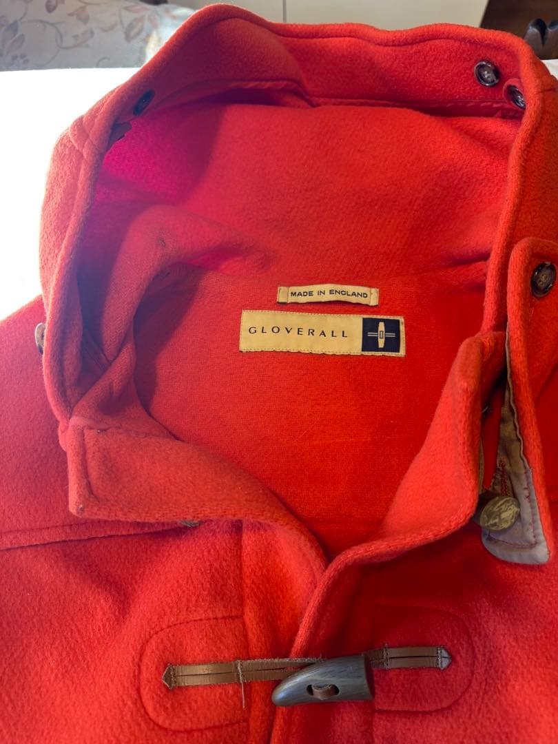 CLOVERALL オレンジ ダッフルコート