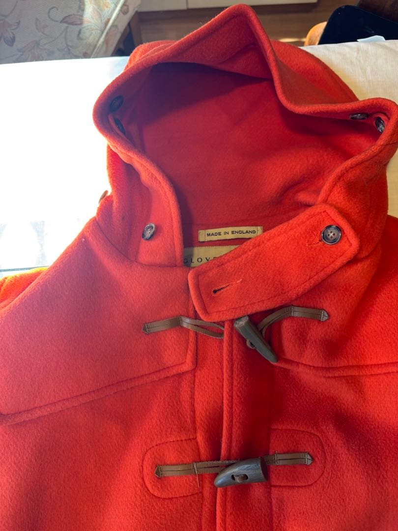 CLOVERALL オレンジ ダッフルコート