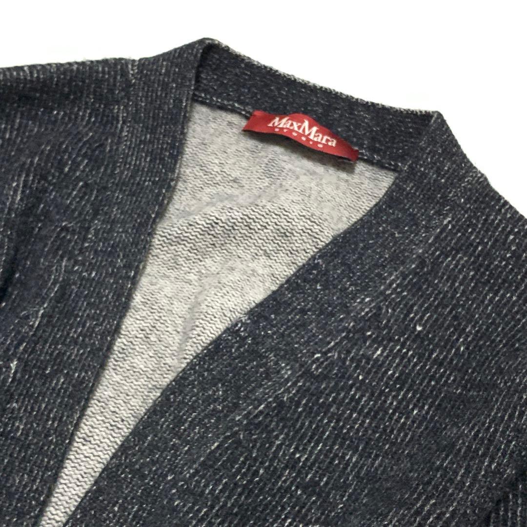 ★ サマンサドレミ様　マックスマーラベルテッドニットコート❤︎カシミヤ❤︎ふわふわL