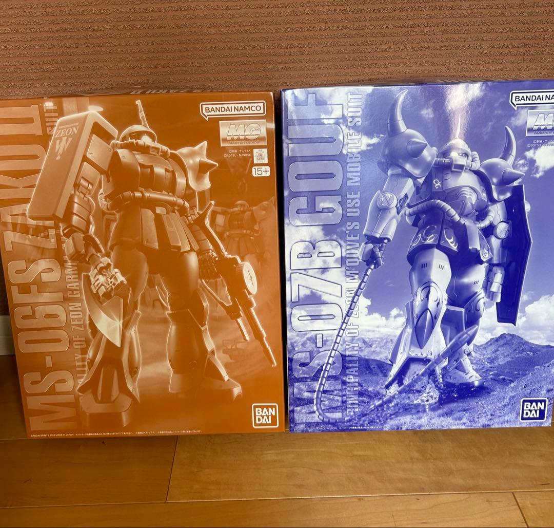 MG ガルマ・ザビ専用ザクII&MG マ・クべ専用グフ