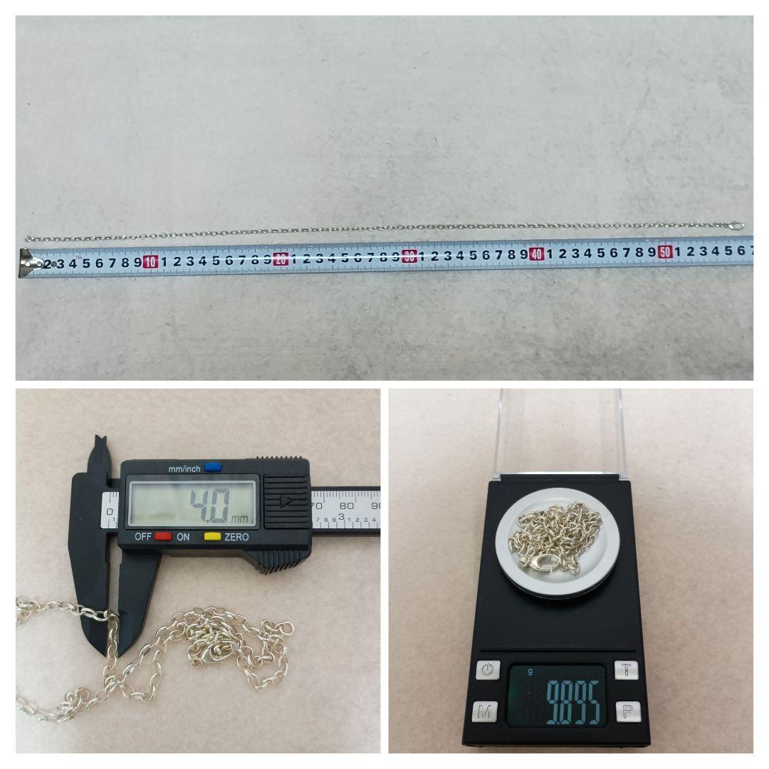 GUCCI 中太あずきチェーン 4mm幅 56cm SILVER925 男女兼用