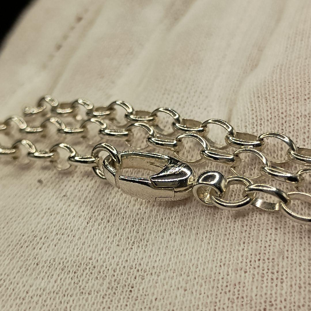 GUCCI 中太あずきチェーン 4mm幅 56cm SILVER925 男女兼用