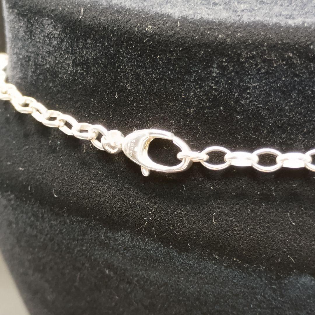 GUCCI 中太あずきチェーン 4mm幅 56cm SILVER925 男女兼用