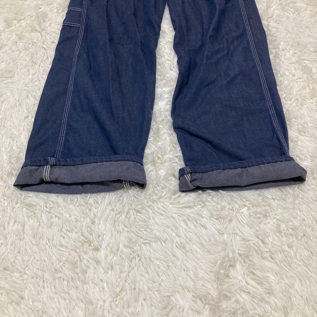 USA製 Lee インディゴ デニム オーバーオール サロペット ヴィンテージ