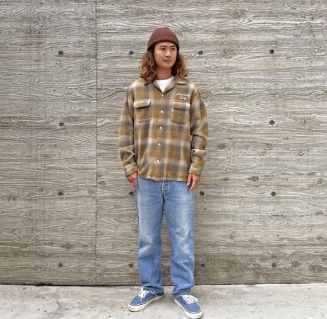 スタンダードカリフォルニア　ウールシャツ