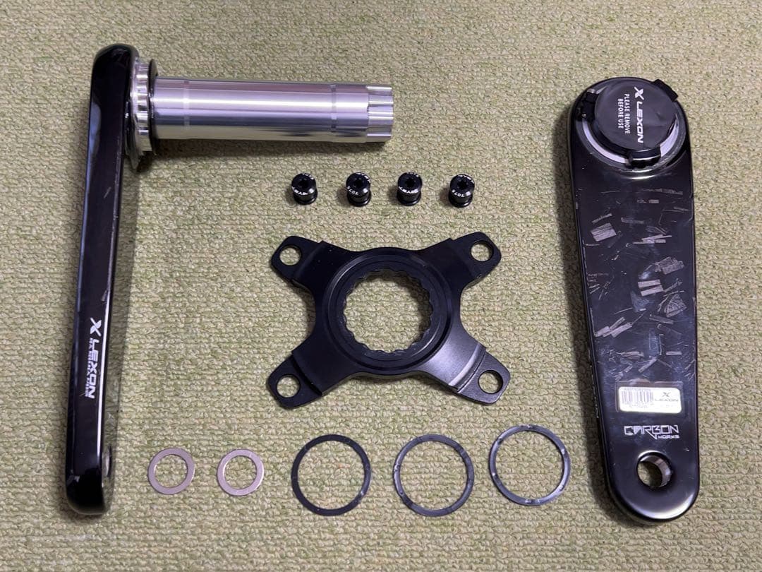 LEXON 超軽量カーボンクランク 162.5mm 29mmスピンドル 未使用品