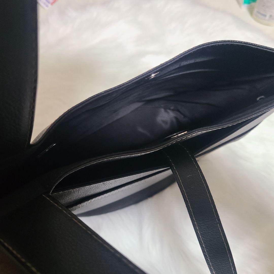 極美品 皇室御用達 濱野皮革工藝 ハマノ 本革 トートバッグ 黒　軽量