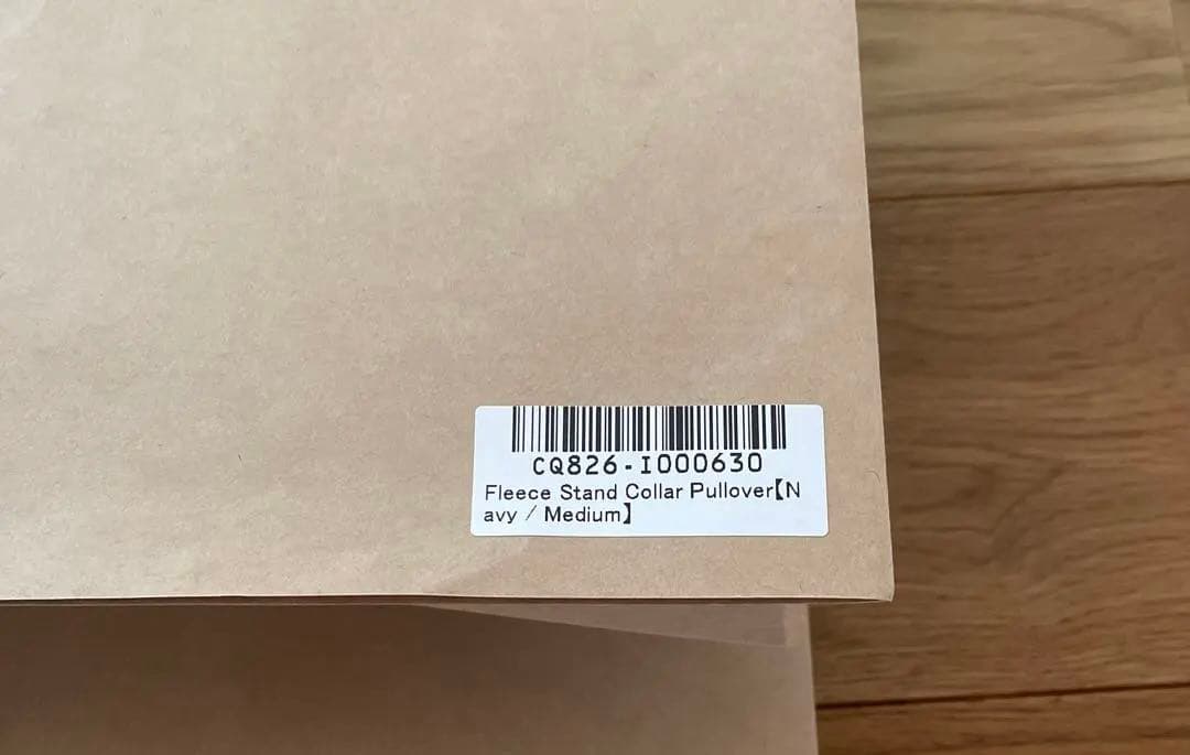 Timc inc Fleece Navy ハーフジップフリース