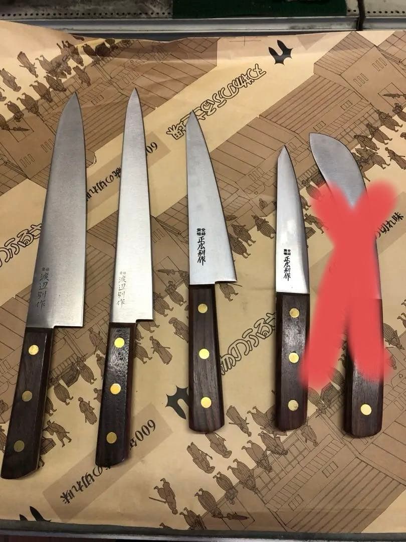 <新品>ステンレス鋼　肉類解体包丁セット