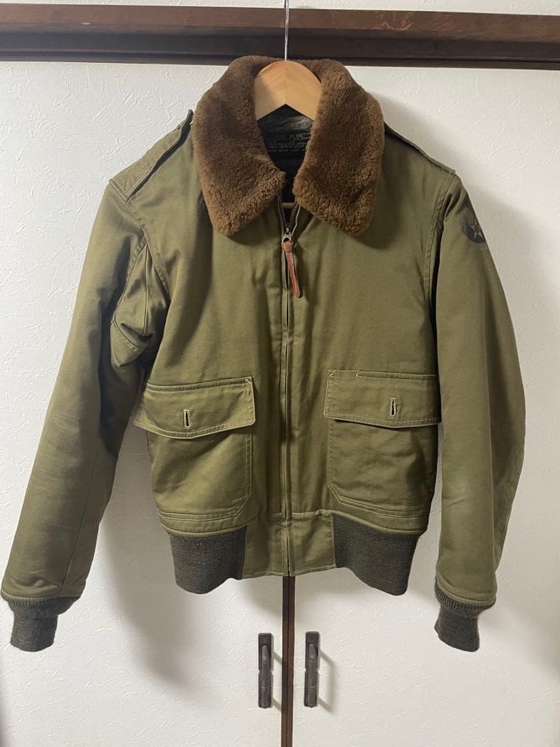 ひーー様 バズリクソンズ　b-10フライトジャケット　サイズ34