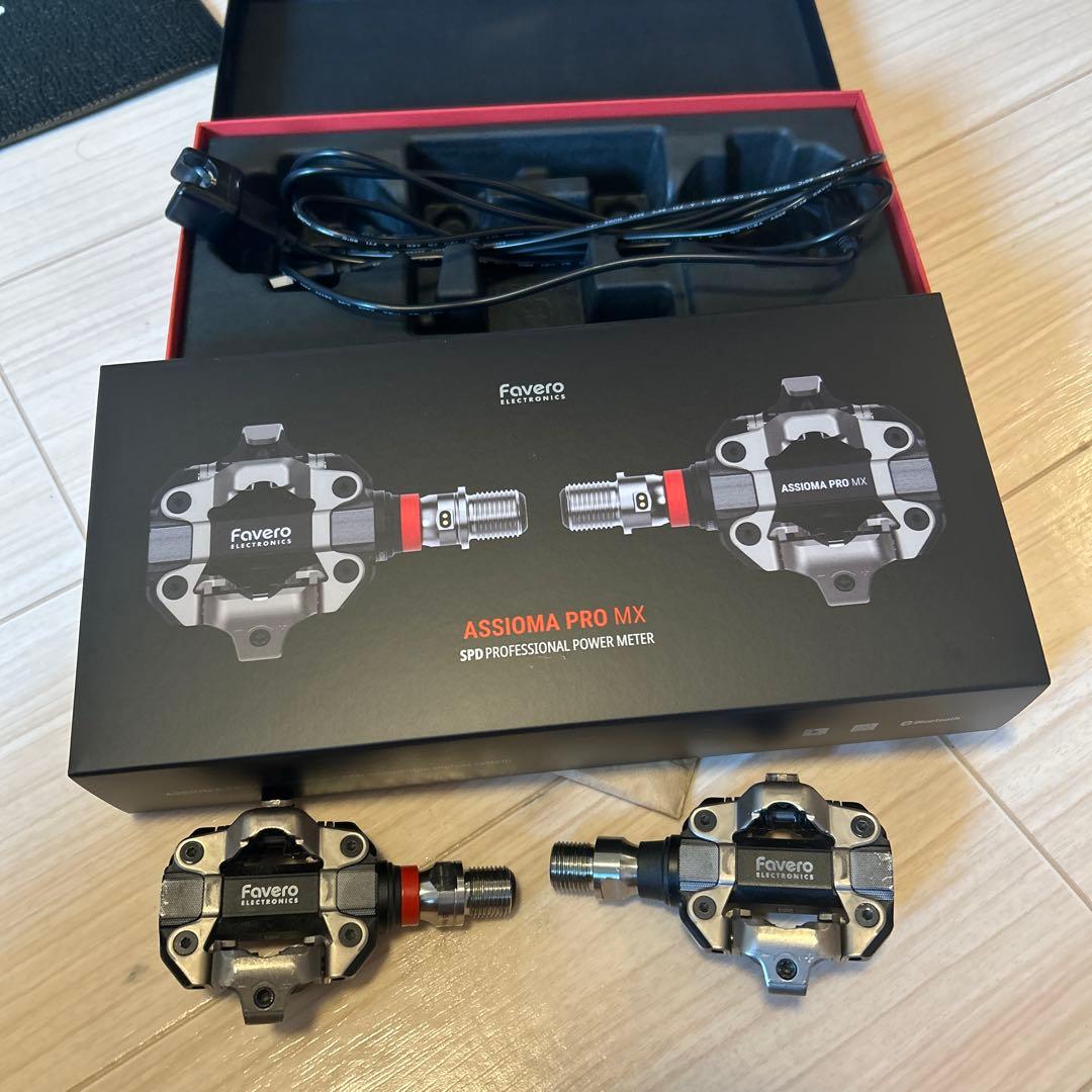 Favero ASSIOMA PRO MX-1SPD パワーメーターペダル