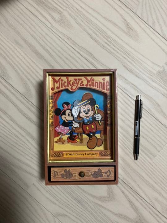 ディズニー ミッキー オルゴール 小物入れ