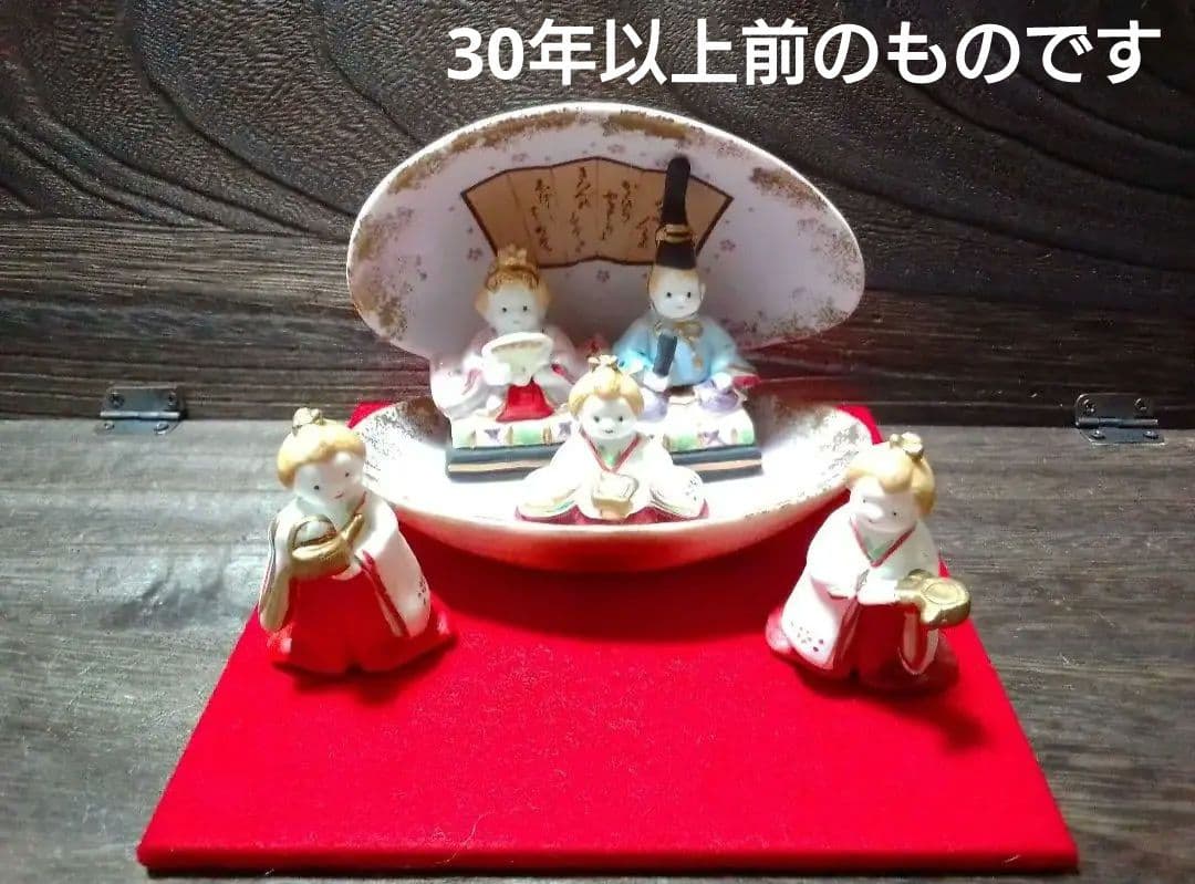 雛人形　貝がらびな5人セット