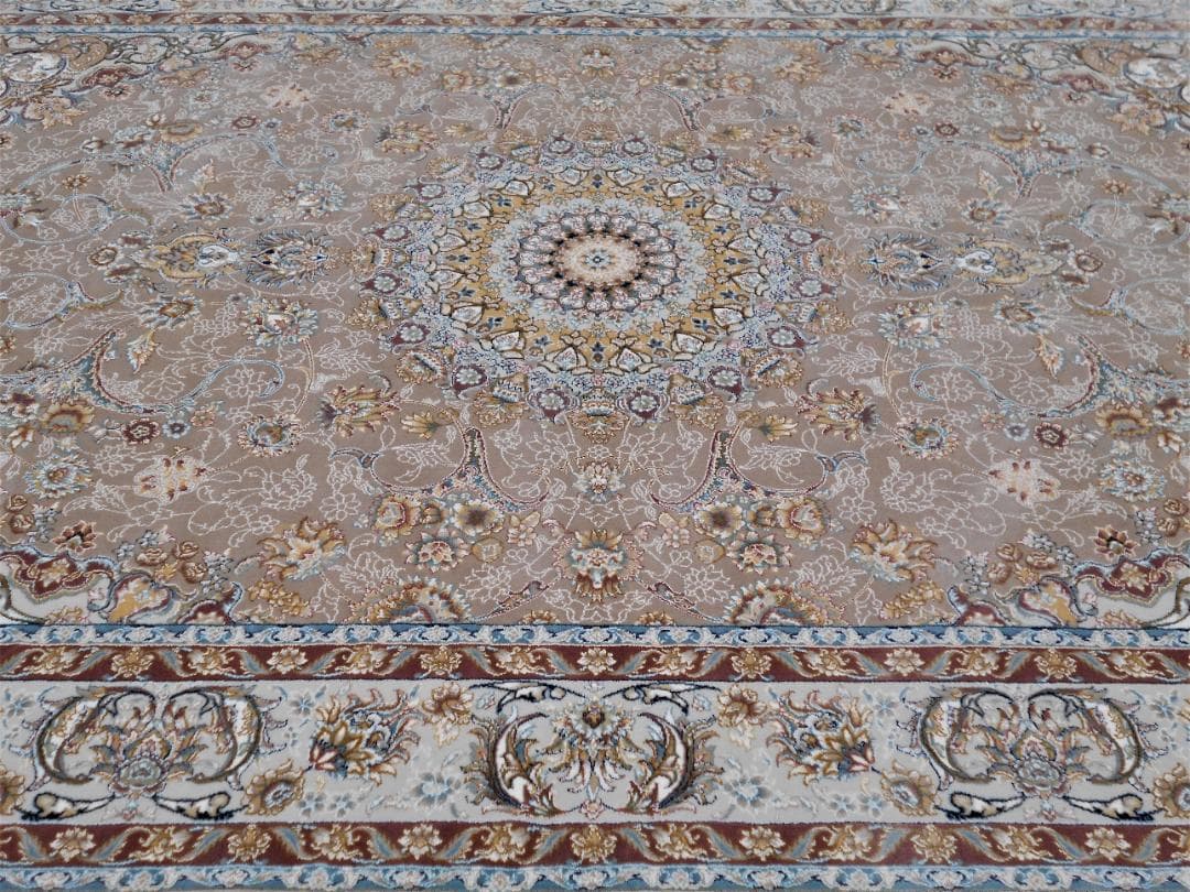 新入荷、225万ノット！本場イラン産 絨毯200×250cm‐201771