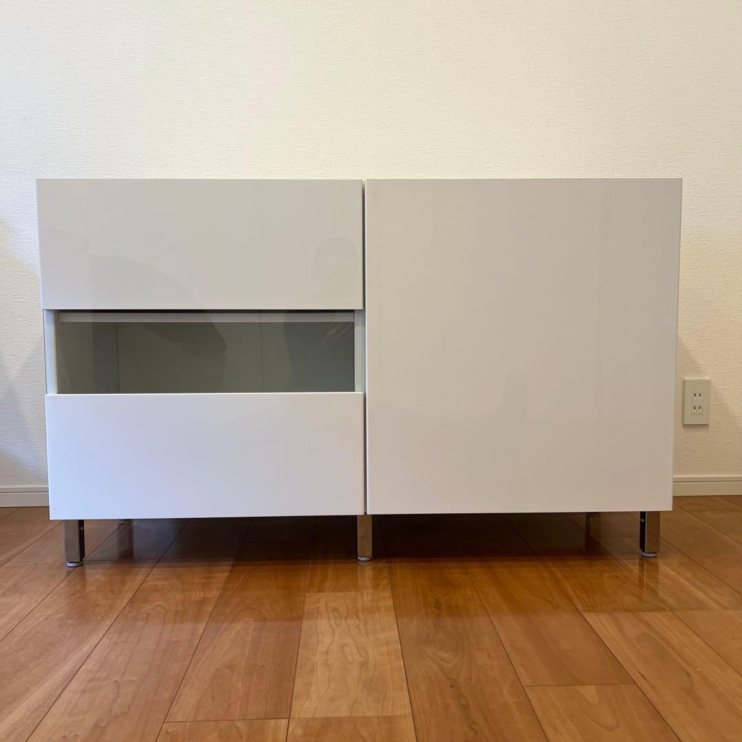中古　イケア　BESTA ベストー　収納　サイドボード