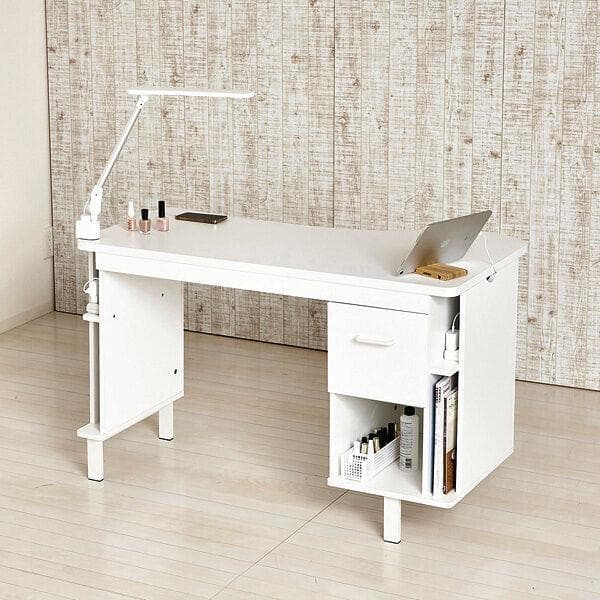 ネイルデスク幅113.8 ネイルサロン 店 ネイルショップ デスク 机（302）