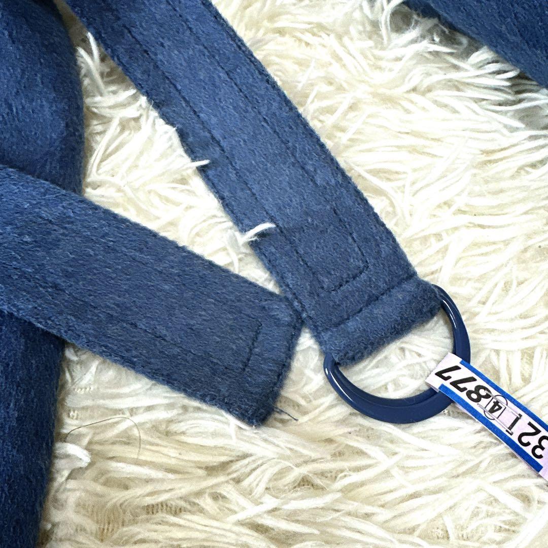 JOSEPH ジョセフ カシミヤ リバージャケット 女優襟 ベルト付き 軽い