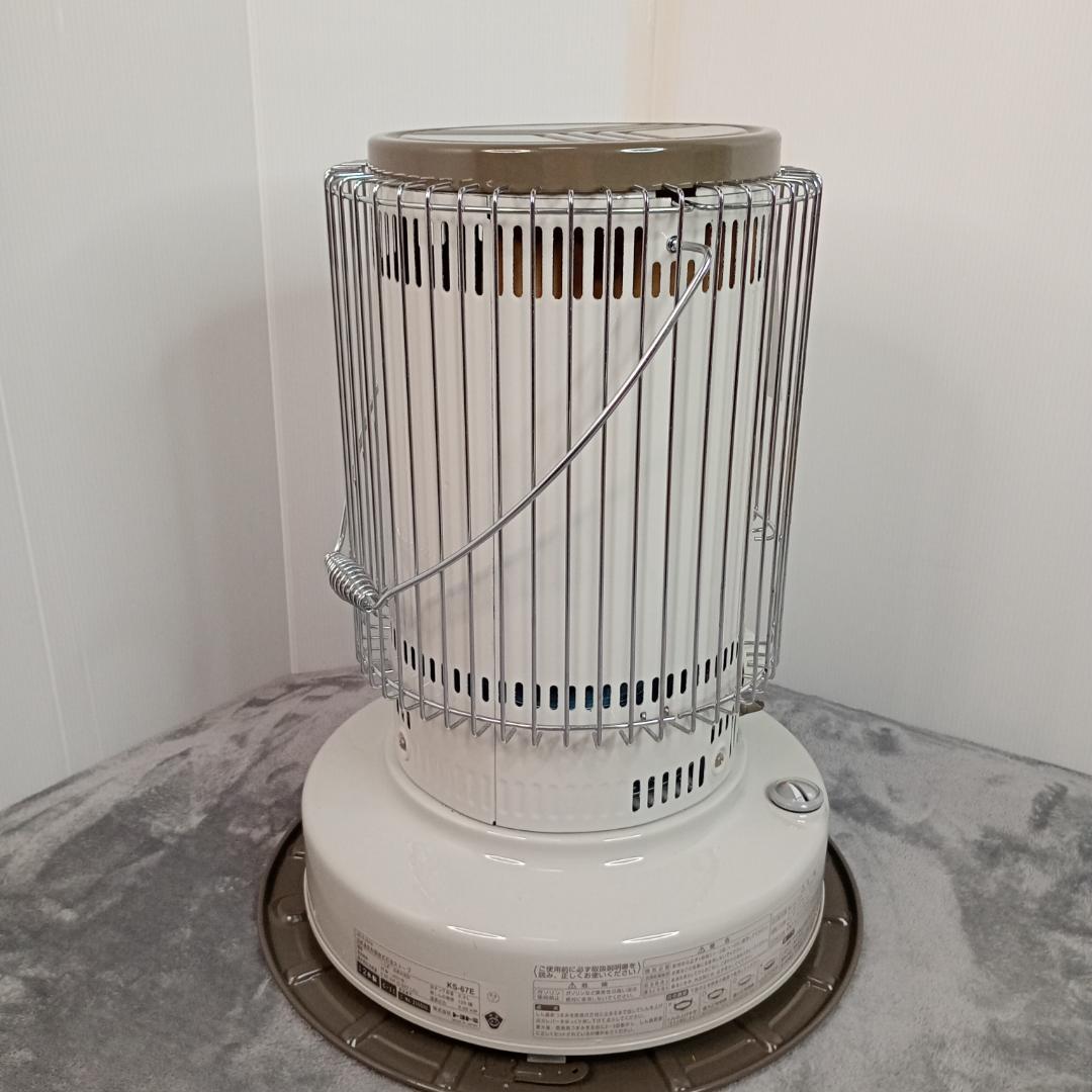 【訳アリ未使用品】 トヨトミ 石油ストーブ KS-67E White Clean