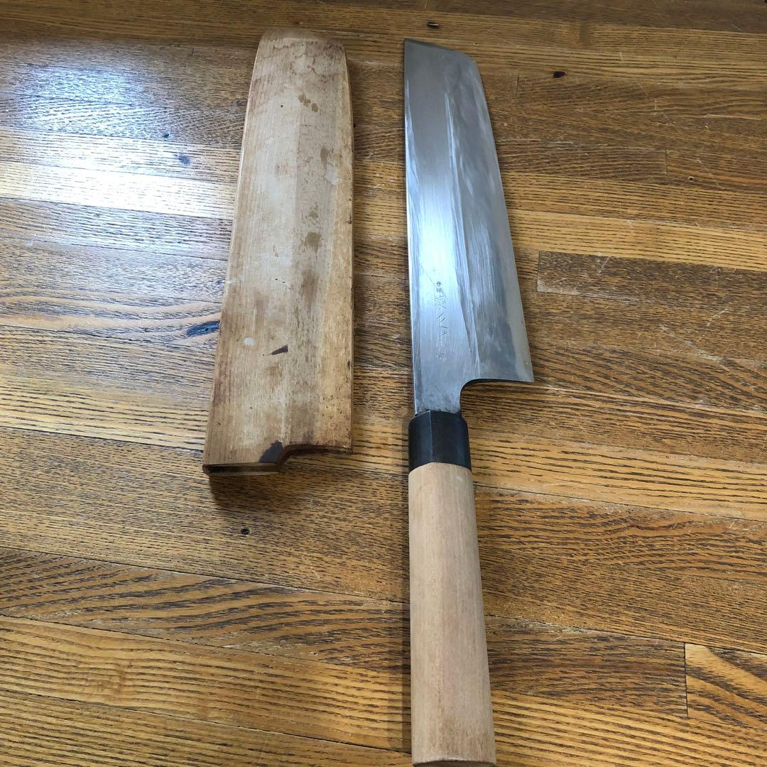 正本　骨切り包丁 約45cm 木製ハンドル