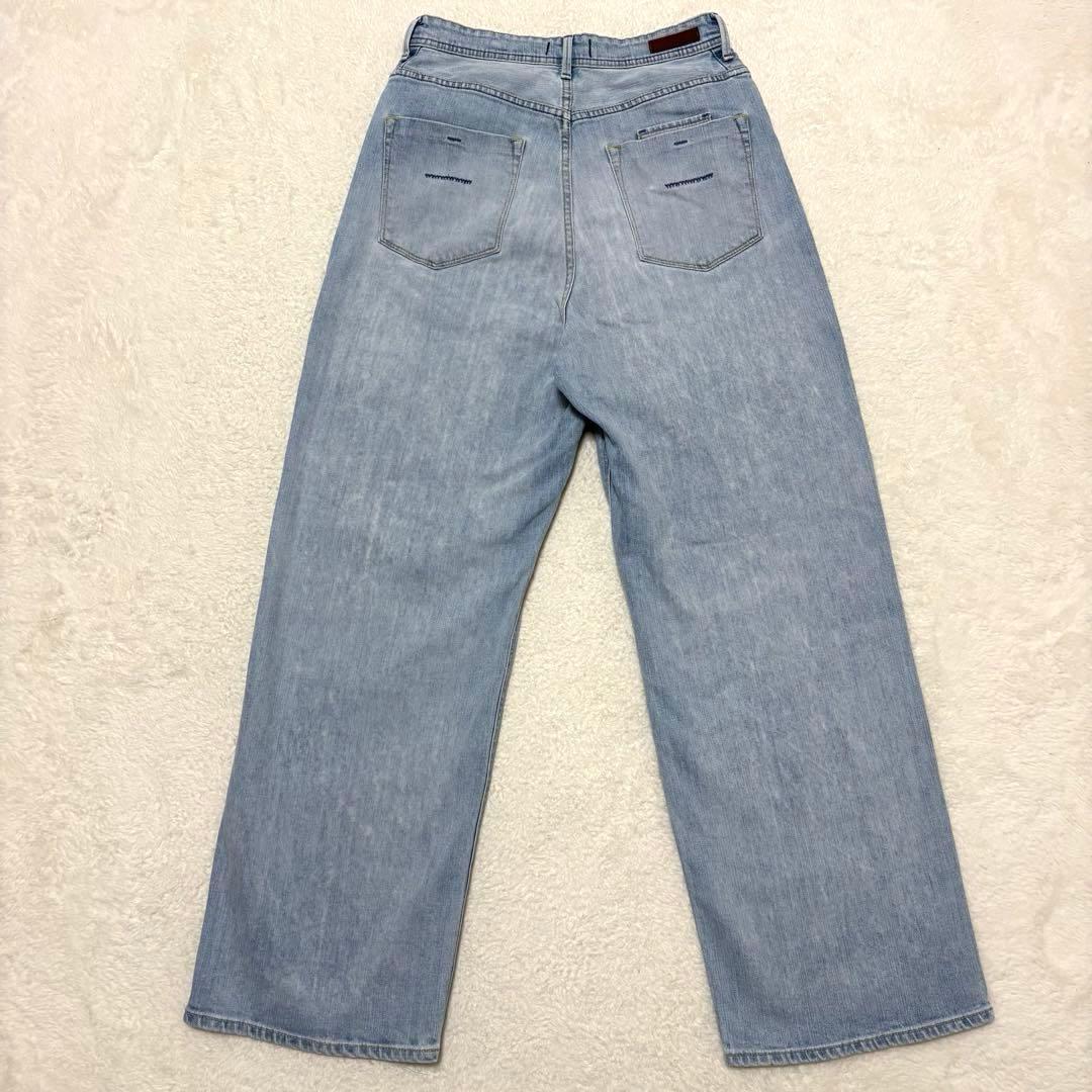 美品 YANUK ルーズストレート JOAN ジョーン 27 デニム FVS