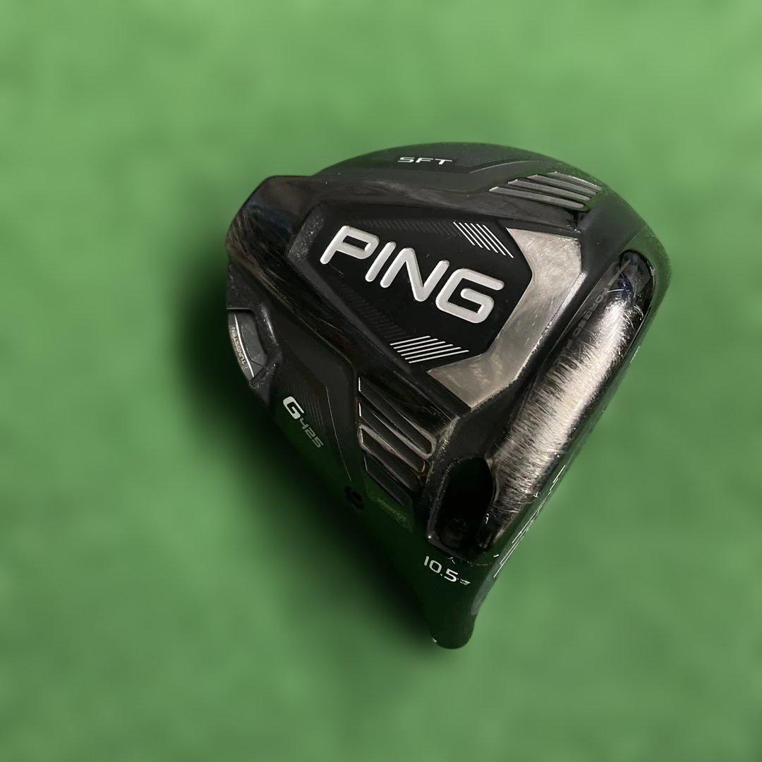 ピン　G425 SFT 10.5° 高反発加工済　ヘッド　カバー付