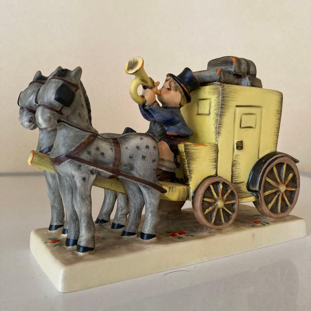 フンメル人形 The Mail is Here 郵便配達 馬車