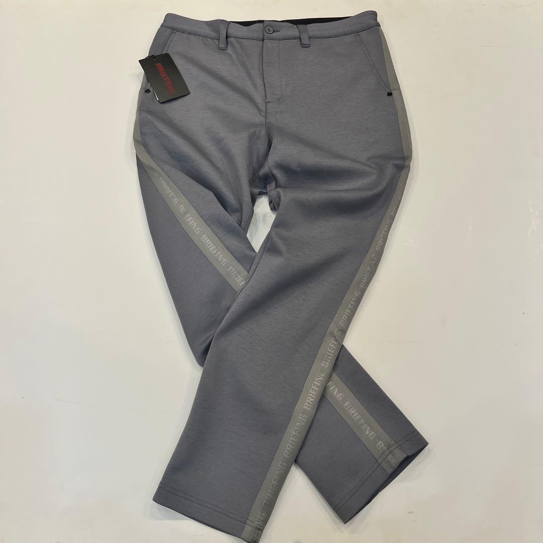 新品　BRIEFING　WARM LOGO LINE SLIM PANTS L